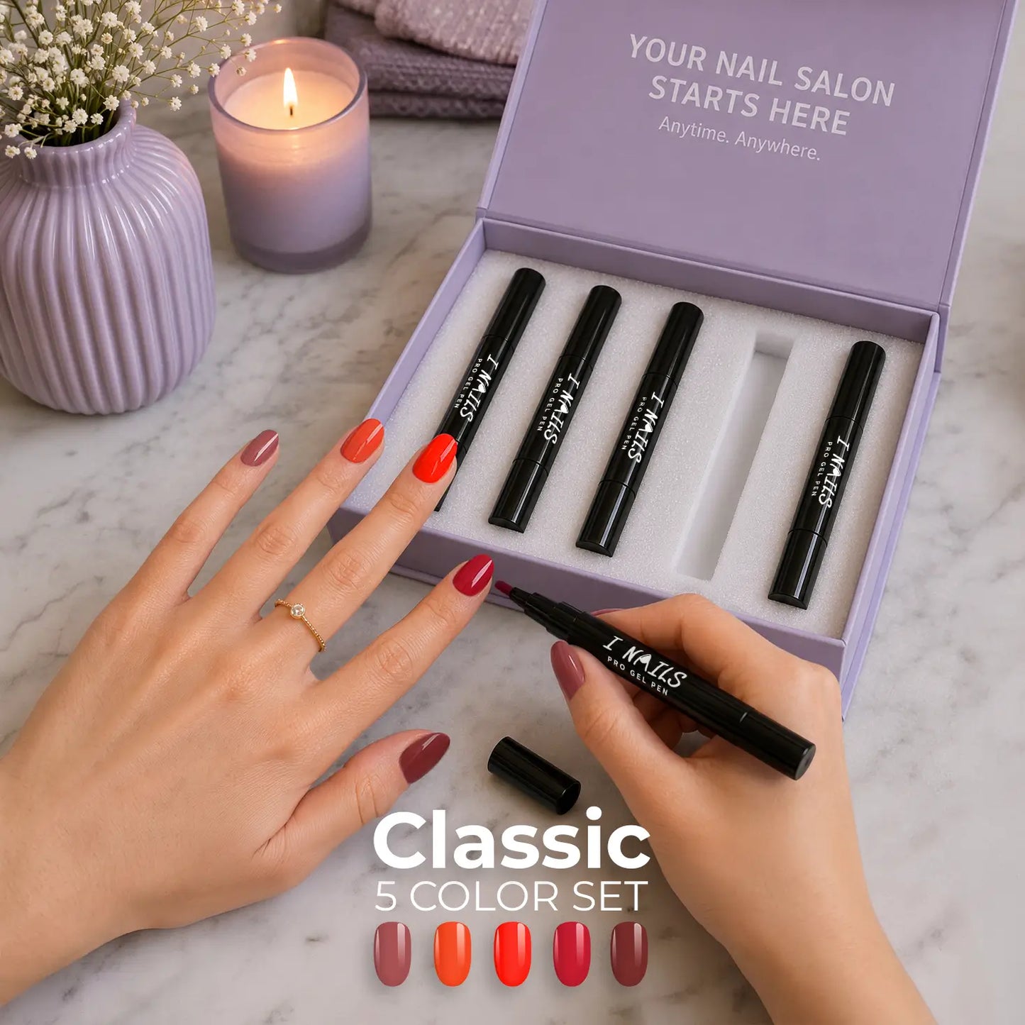I Nails™ Pro Gel Polish Pen Set