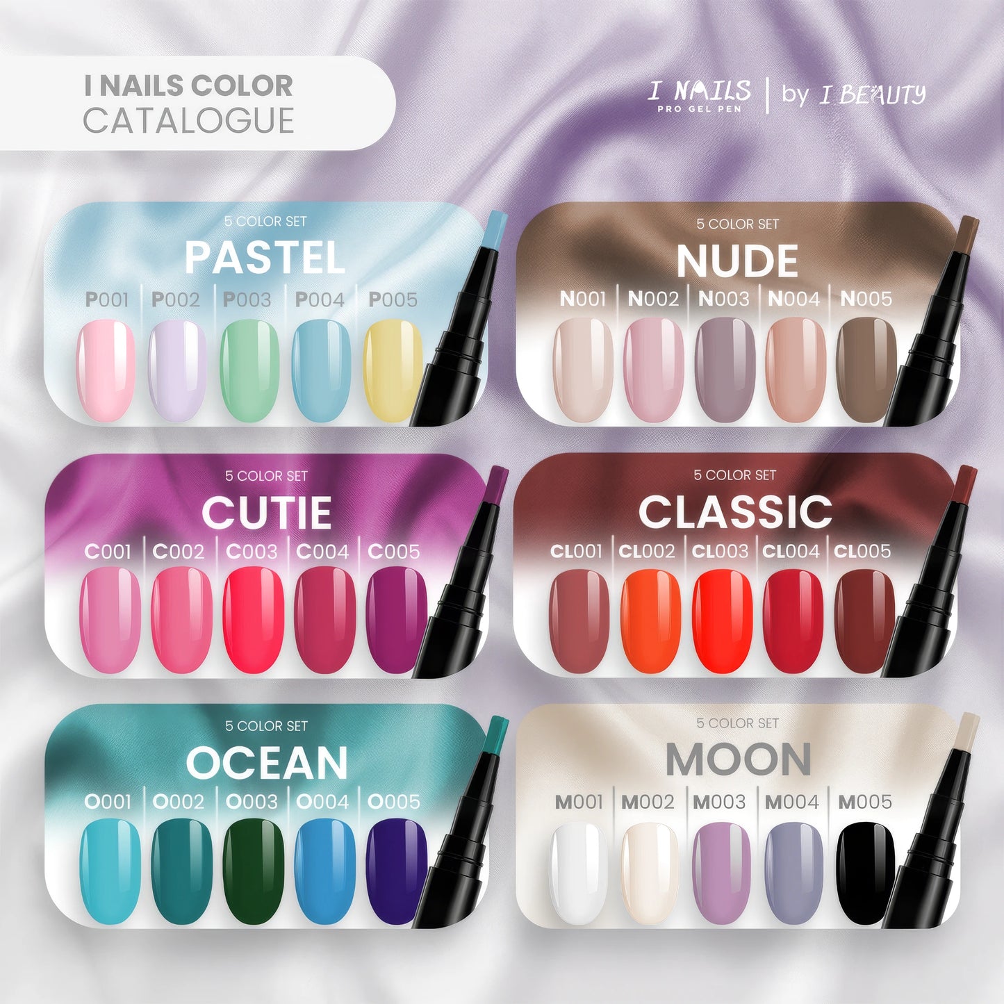 I Nails™ Pro Gel Polish Pen Set